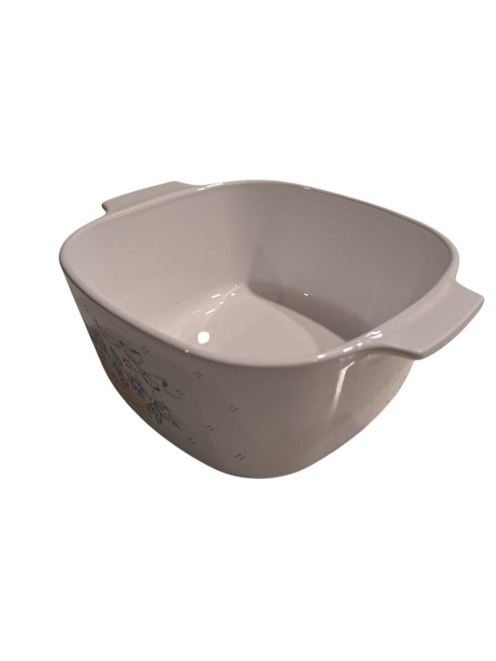 Corning ware Country Cornflower 3L Casserole Dish A-3B Lid A9C Blue ribbon flowe - Picture 12 of 15